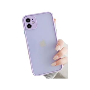 Capa de silicone Premium Matte para 11 lilás