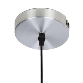 Conjunto Para Pendente Kit Base + Soquete E27 Bivolt Prata