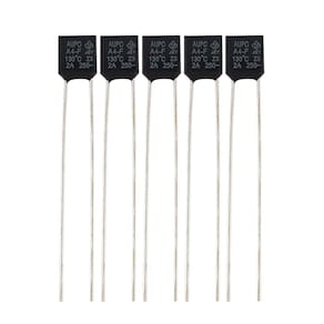 5 fusível térmico motor ventilador 130ºc 2a 250v 130 graus
