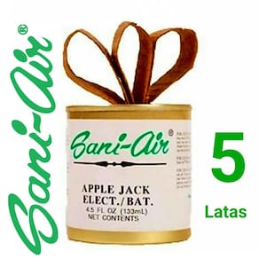 Pacote de 5 latas aromáticas ambientais Sani Air 133 ml