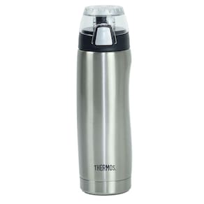 Squeeze Térmica Com Tampa Thermos Havaí Prata 530Ml 16H Frio