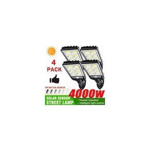 Lâmpada solar Cob Light para exterior, pacote com 4 unidades, Super Bright