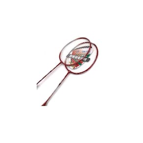 Conjunto de raquetes de badminton e entretenimento/fibra de carbono ao ar livre