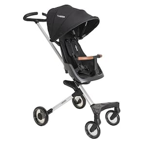Carrinho De Bebê Spider Preto Até 15Kg - Kiddo