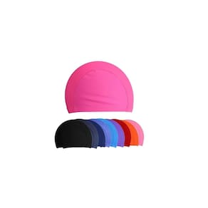 Touca de natação Lycra Blue Quick Dry e antiderrapante - tamanho único