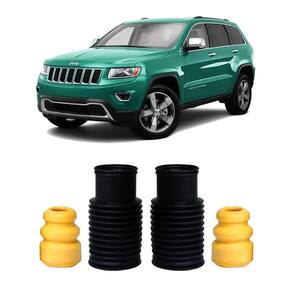 Kit guarda pó batente dianteiro grand cherokee 2011 2012 13