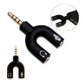 Adaptador Para Fone Video Game Microfone P2