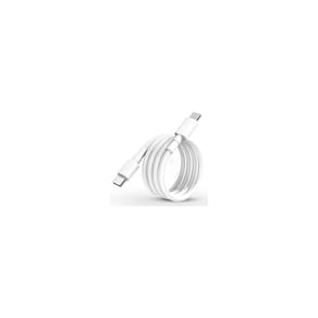 Cabo USB AC tipo C, entrada dupla, carregamento e dados de 2 m
