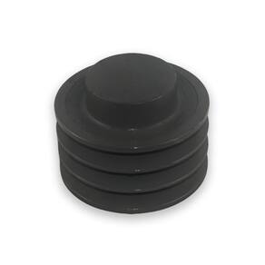 Polia de Ferro Fundido 90mm 3 Canais Perfil B