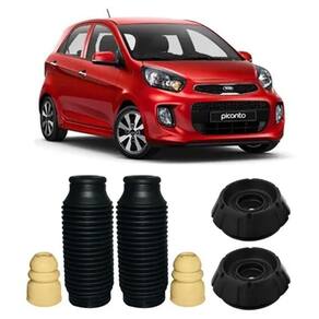 Kit batente coxim dianteiro kia picanto 2013 2014 2015