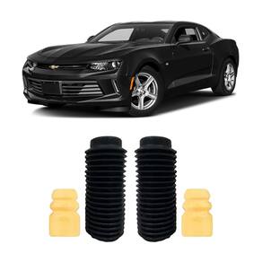 2 kit batente coifa amortecedor traseiro camaro 2010 a 2015