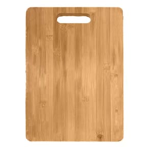 Tábua De Bambu Retangular 35X25Cm Corte Carne Cozinha