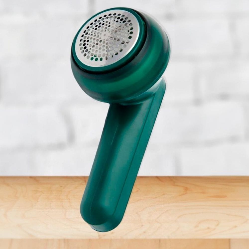Máquina portátil tirar pelos de roupa com sistema elétrico