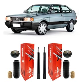Amortecedores dianteiro e kit batente vw gol 1989 1990 1991