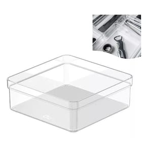 Organizador De Gavetas Clear Para Armarios E Cozinha - Ou