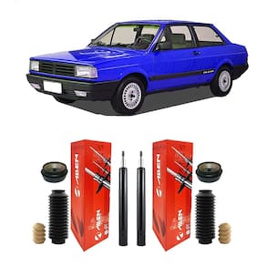 Amortecedor + kit suspensão dianteira voyage 1992 1993 1994