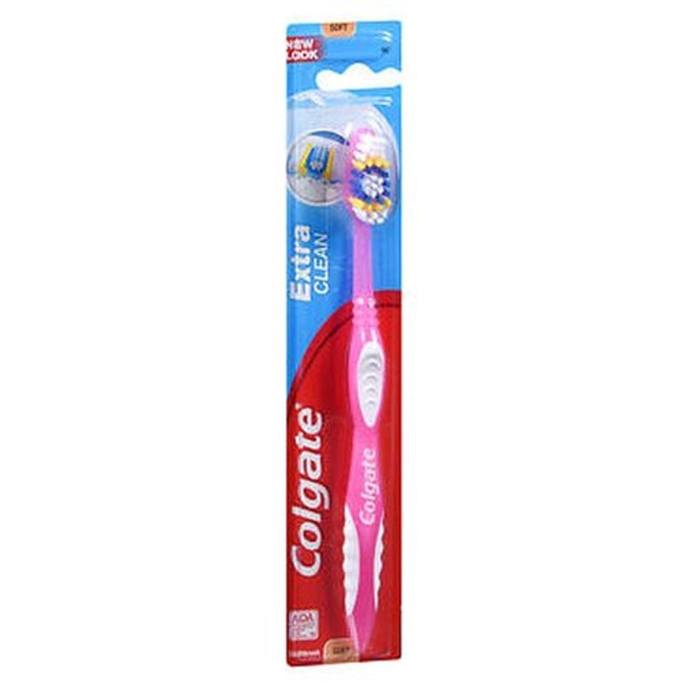 Colgate Extra Clean Escova de dentes Macia 1 Cada por Colgate