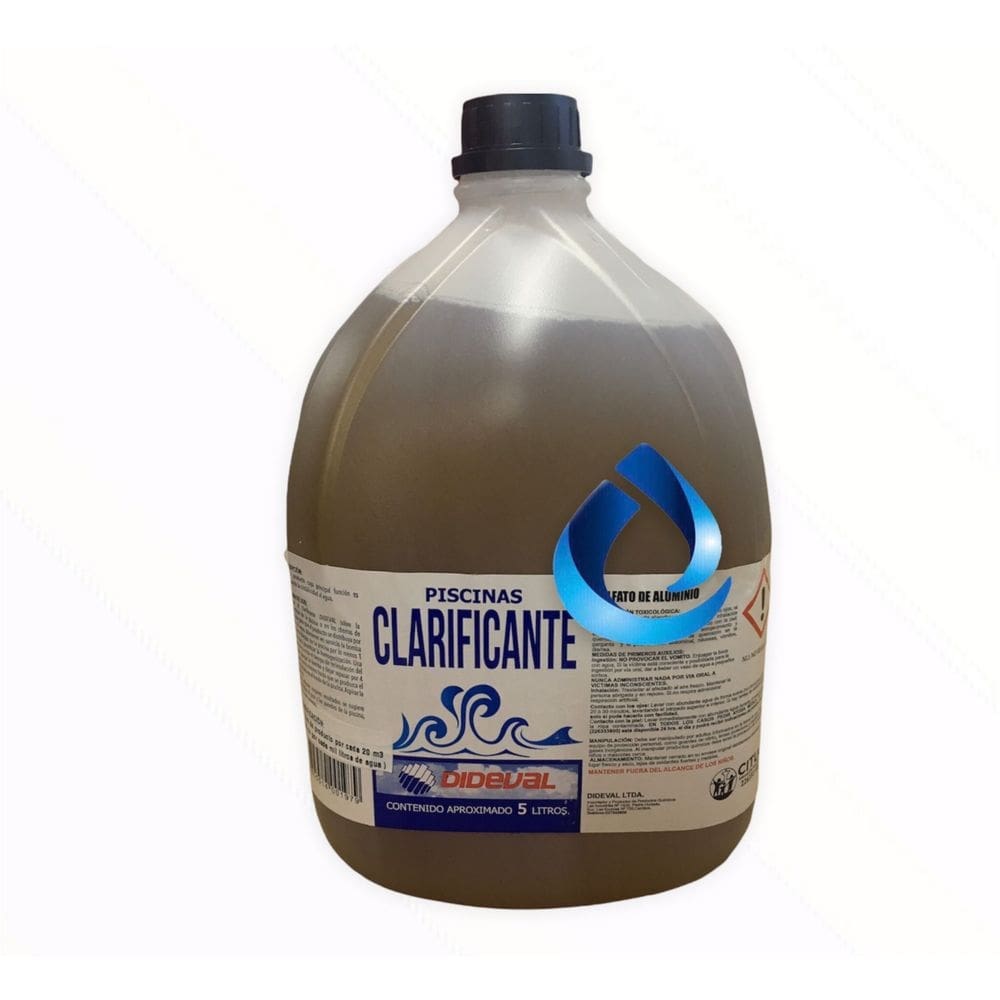 Frasco de clarificador de piscina 5L