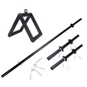 Kit funcional puxador triângulo barra presilha anilhas