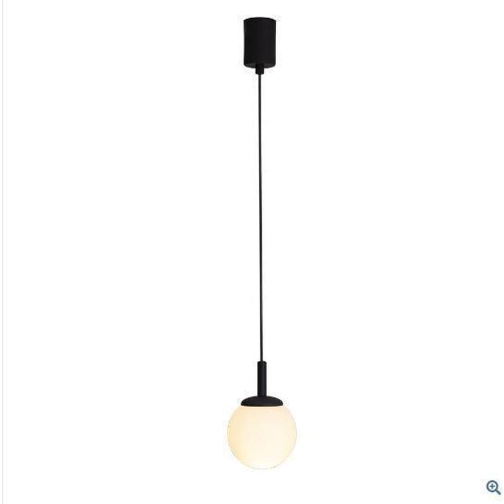 Pendente macadâmia - preto liso blumenau iluminação
