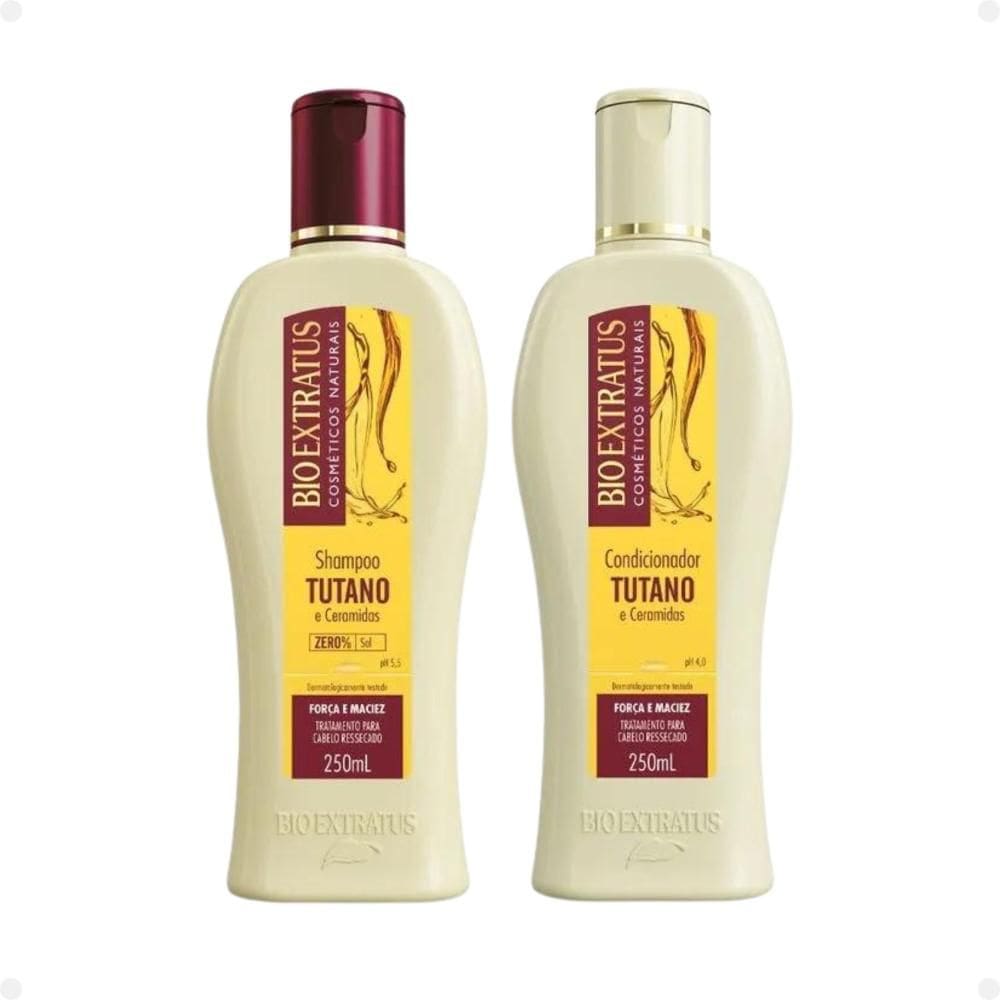 Shampoo + Condicionador Bio Extratus Tutano Força e Maciez 250ml