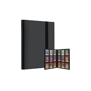 Pasta de cartas com 360 bolsos TCG Myths Magic Pokémon Yugioh
