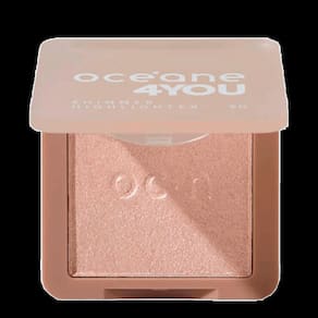 Océane 4you Shimmer Highlighter Rose - Iluminador Facial Rosado 6g
