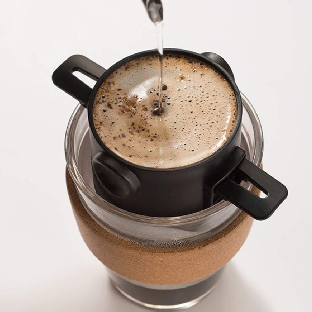 Filtro de café dobrável portátil