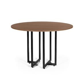 Mesa de Jantar 4 Lugares 90cm Redonda Industrial Dommus Noronha - Straub Web