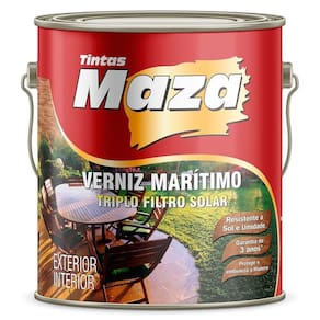 Verniz Marítimo Brilhante 3,6 Litros - MAZA