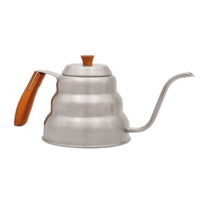 Chaleira Bico Fino Inox Cabo Madeira 1 L Mimo Style AF22015