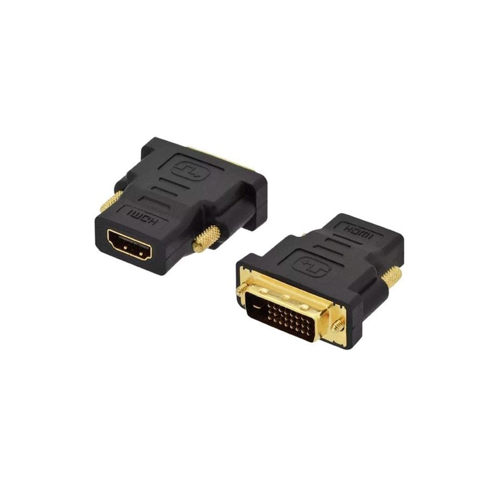 Adaptador HDMI fêmea para DVI-D macho