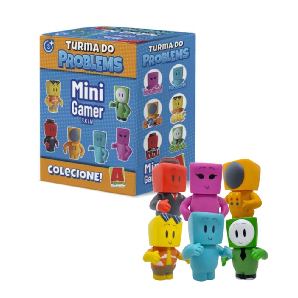 Mini Boneco Problems 12 cm Estiloso | Casas Bahia