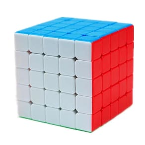 Cubo mágico profissional qiyi warrior 5x5x5
