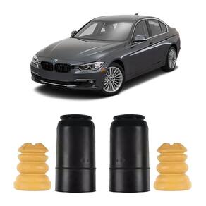 Par batente coifa traseiro bmw 328i 2013 2014 2015 2016 2017