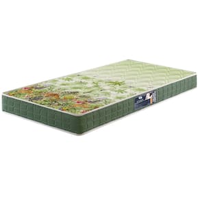 Colchão Solteiro King Espuma D70/D28 Atlanta 96x203x17cm Dupla Face Bordado