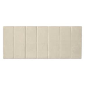 Modulo cabeceira estofada cama 20x60cm queen king box palha