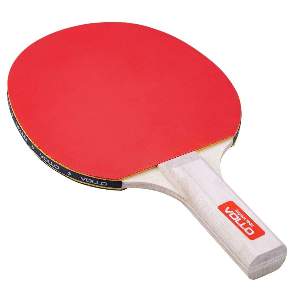 Raquete Ping Pong Tênis de Mesa Impact 1000 Jogadores Intermediário Vollo