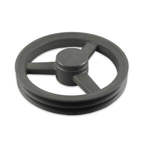 Polia Ferro Fundido 160mm 2 Canais - Uso Industrial