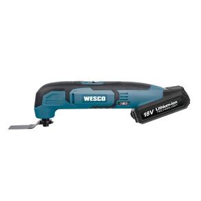 Multicortadora Oscilante 18,0V Li-Ion Wesco Ws2932 Biv