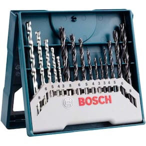 Jogo de Brocas Mini X-line 3 a 8mm com 15 Peças - BOSCH