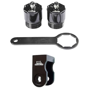 Alongador suspensão dianteiro e traseiro crf250f preto