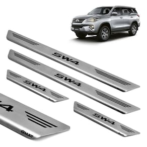 Soleira aço inox escovado porta mult hilux sw4 2022