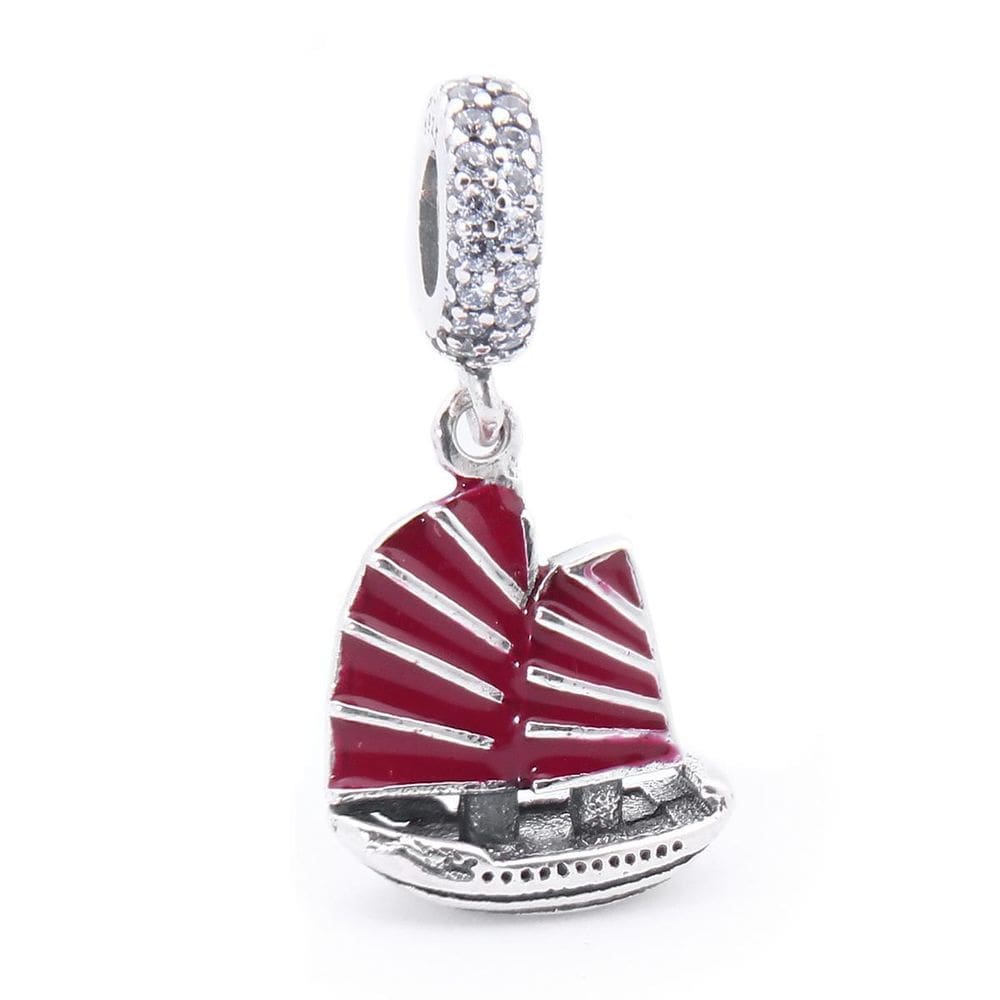 Berloque pingente veleiro