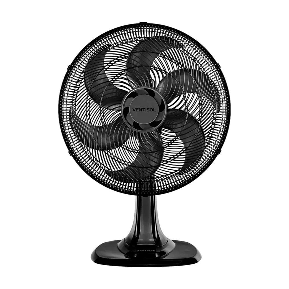 Ventilador de Mesa Turbo Ventisol 220V Premium 40CM TURBO6P Preto