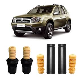 Kit batente coifa dianteiro traseiro duster 4x2 2012 2013 14