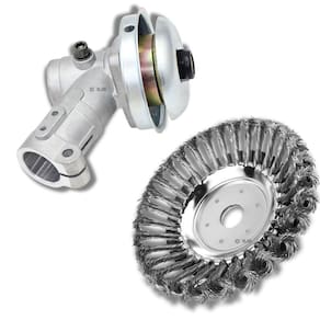 Escova De Aço Rotativa Ponteira 9T28Mm Roçadeira Nakasaki