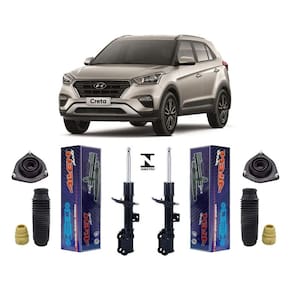 Amortecedor + kit dianteiro hyundai creta 2017 2018 2019