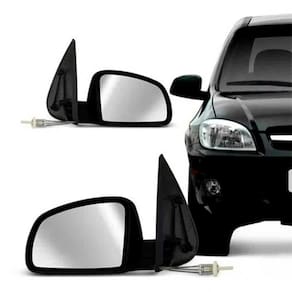 Par Retrovisor Celta 2007/2014 Prisma 2007/2012 com Controle