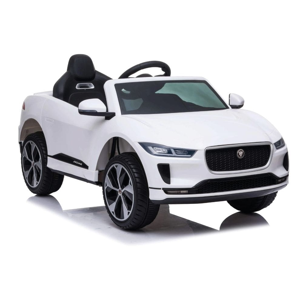 Mini Carro Elétrico Infantil 12v Jaguar Importway Branco